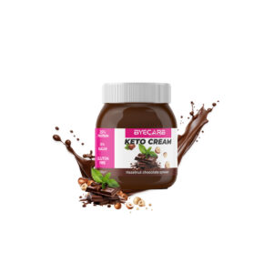 Hazelnut chocolate spread keto cream